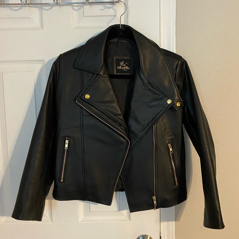 Leather jacket - NWOT